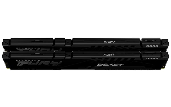 Kingston Technology FURY Beast 32GB DDR5 6000MT/s CL30 DIMM -muistimoduuli (2 kpl) musta