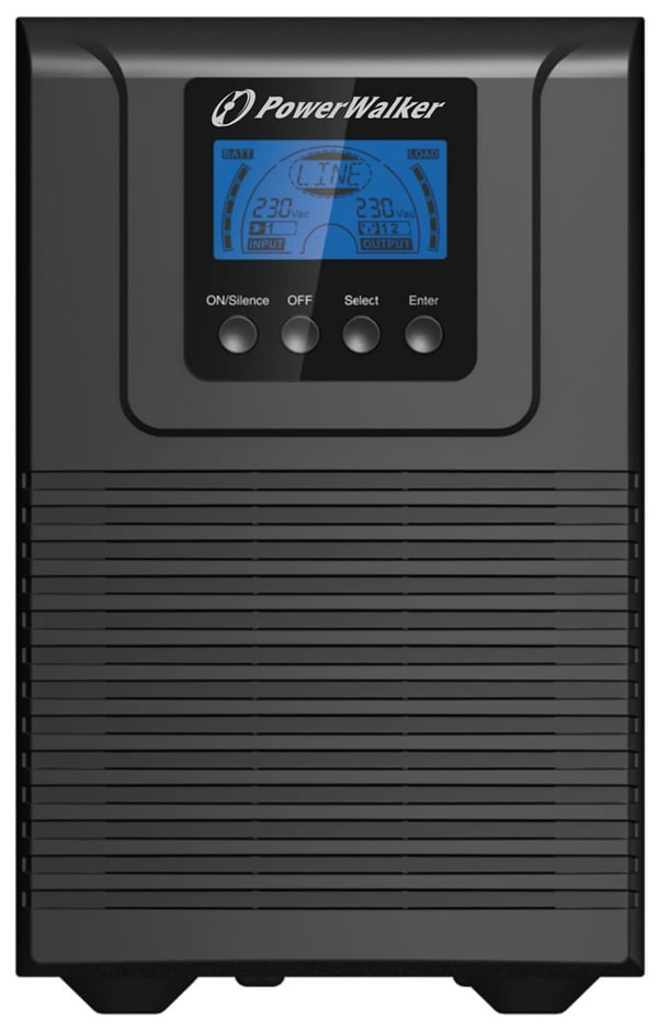 PowerWalker VFI 1000 TG Dobbeltkonvertering (Online) 1 kVA 900 W 4 AC-udtag