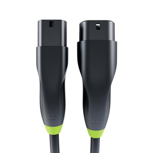 Green Cell EVKABGC03 laddningskabel för elfordon Svart Typ 2 3,5 m