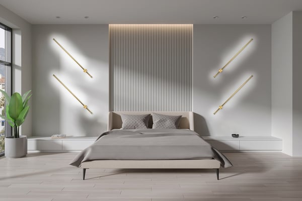 Activejet LED væglampe AJE-HILTON Patina WW