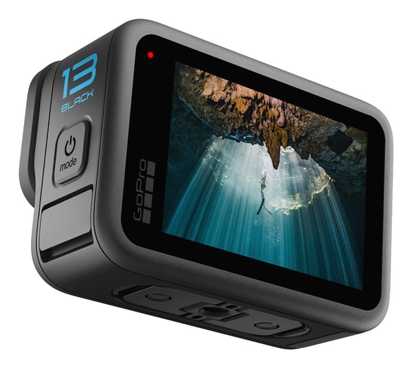 GoPro HERO13 BLACK action-urheilukamera 27.6 MP 5.3K Ultra HD CMOS 25.4 / 1.9 mm (1 / 1.9") Wi-Fi 121 g