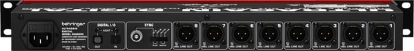 Behringer ULTRAGAIN DIGITAL ADA8200 8 kanaler 10 - 24000 Hz