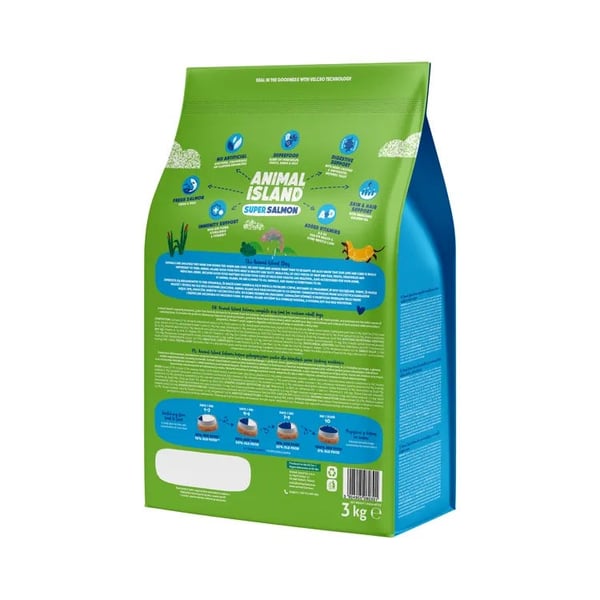 ANIMAL ISLAND Superlohi - kuiva koiranruoka - 3 kg