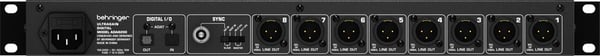 Behringer ULTRAGAIN DIGITAL ADA8200 8 kanaler 10 - 24000 Hz