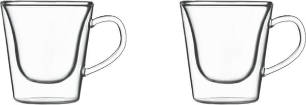Luigi Bormioli Termokande Kaffe- og Teglas 29,5 cl Dobbeltvægget 2 stk.