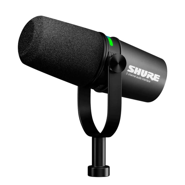 Shure MV7I - älykäs mikrofoni ja käyttöliittymä