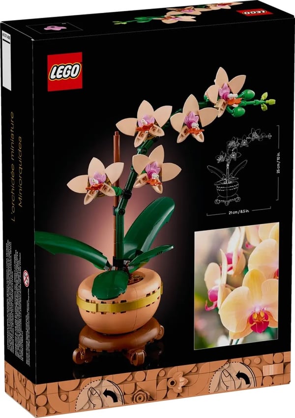 LEGO BOTANICALS 10343 Pieni orkidea