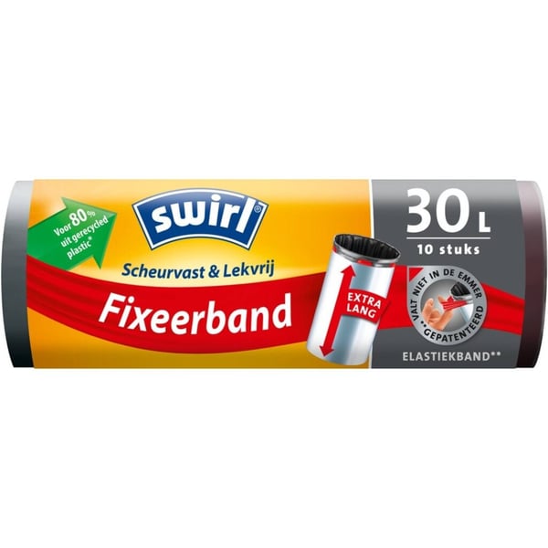 Swirl Poljinroskisäkki Kiinnityshihnalla XL 30L 10 Kappaletta Swirl Poljinroskisäkki Kiinnityshihnalla XL 30L 10 Kappaletta