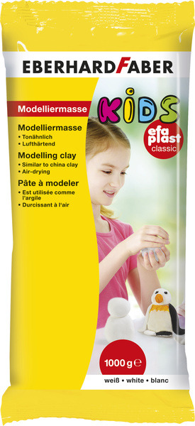 Eberhard Faber EF-570102 Modelleringsvoks i lufttæt folie 1 kg