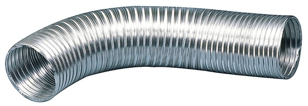 Fixapart W3-65016 Flexibel avloppsslang i aluminium 102 mm 3,00 m