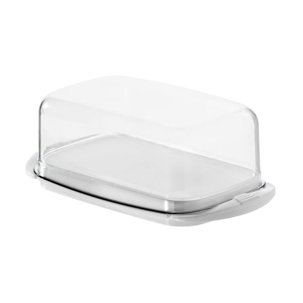 Rotho Fresh smørskål hvid/transparent