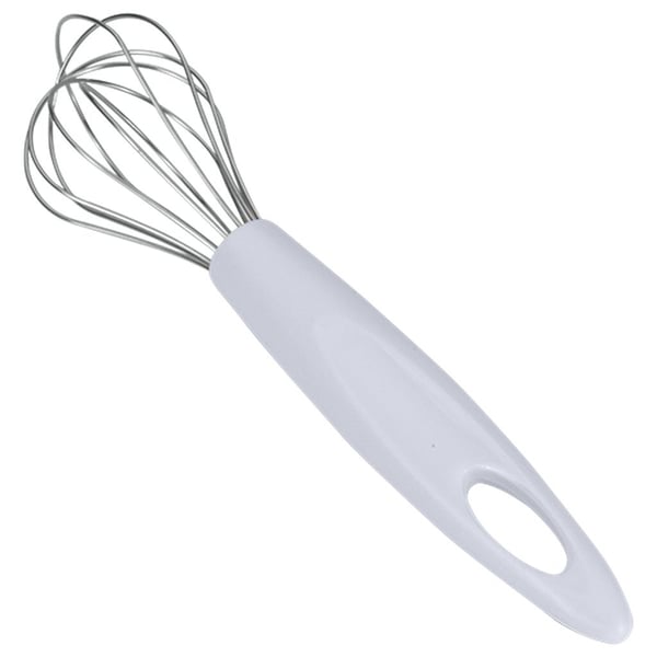 Metaltex-vatkain 20 cm ruostumaton teräs/muovi/valkoinen