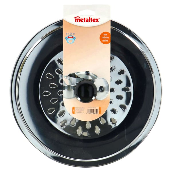 Metaltex Anti-stænkskærm 21-29 cm rustfrit stål