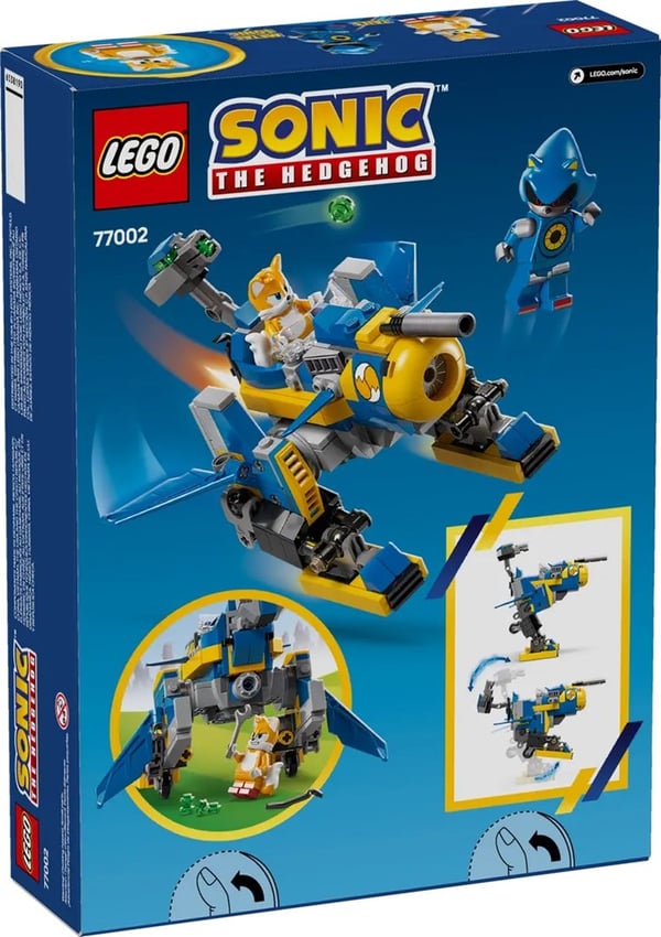 LEGO SONIC THE HEDGEHOG 77002 Sykloni vastaan Metal Sonic