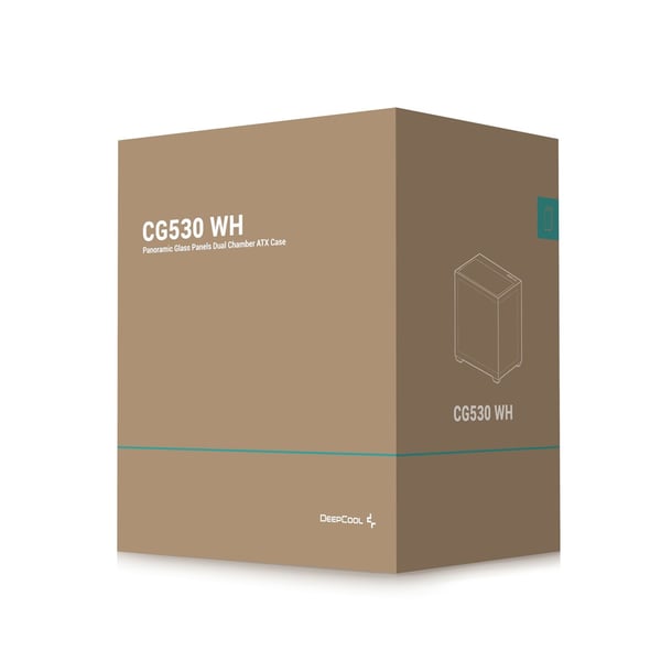 DeepCool CG530 vitt hölje