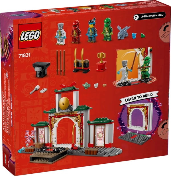 LEGO NINJAGO 71831 Ninja Spinjitzu-templet
