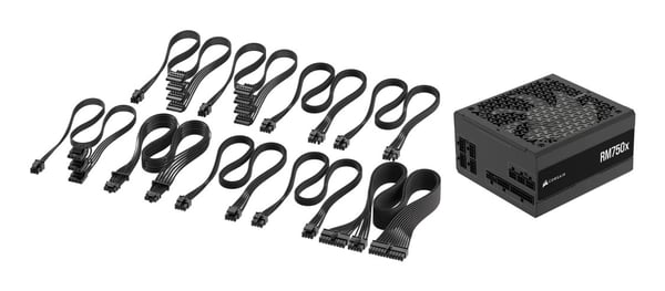 Corsair RM750x virtalähde 750 W 24-pin ATX ATX musta