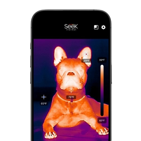 Seek Thermal CQ-ABAX termisk kamera Sort 320 x 240 pixel