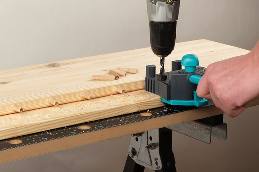 wolfcraft GmbH Dowelmaster - pluggmätare för träfogar