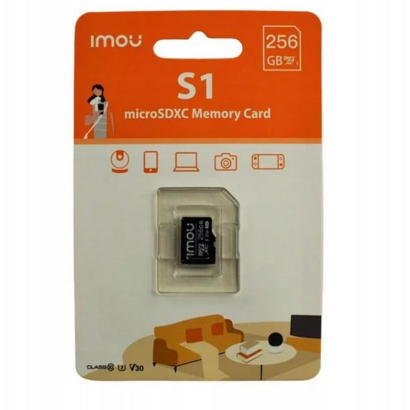 256 GB IMOU microSD-hukommelseskort