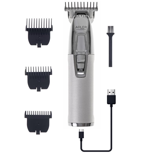 ADLER AD 2836s Silver USB-trimmer