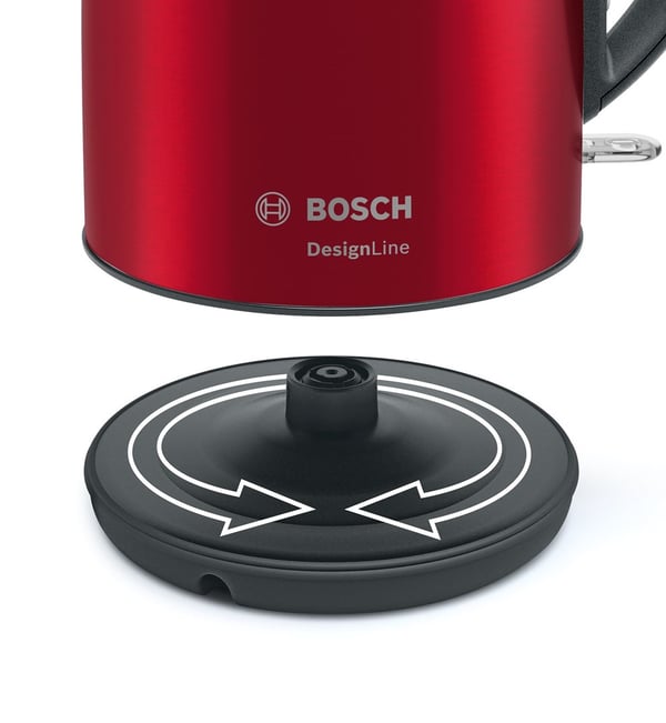 Bosch TWK3P424 vattenkokare 1,7 L 2400 W Grå. Ed