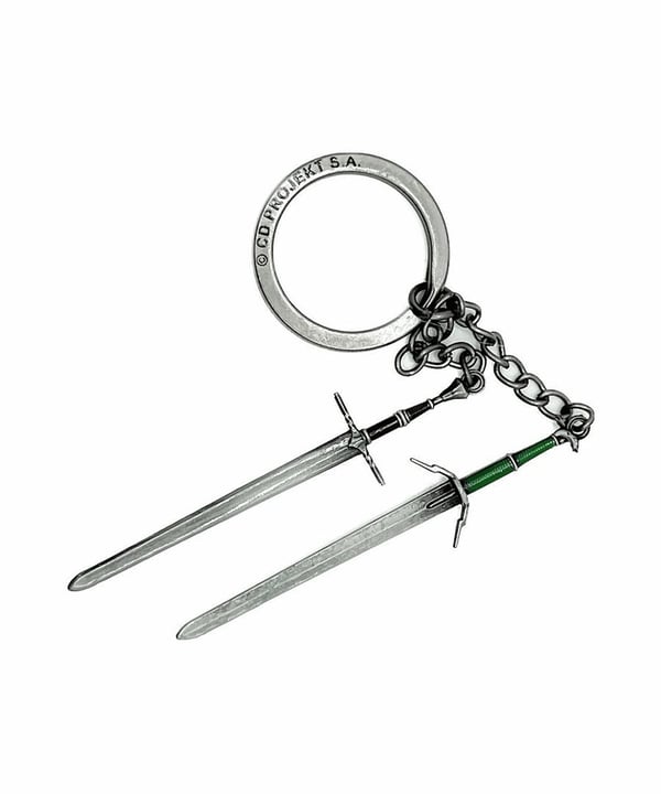 Nøglering Good Loot The Witcher 3 - Geralt Two Swords