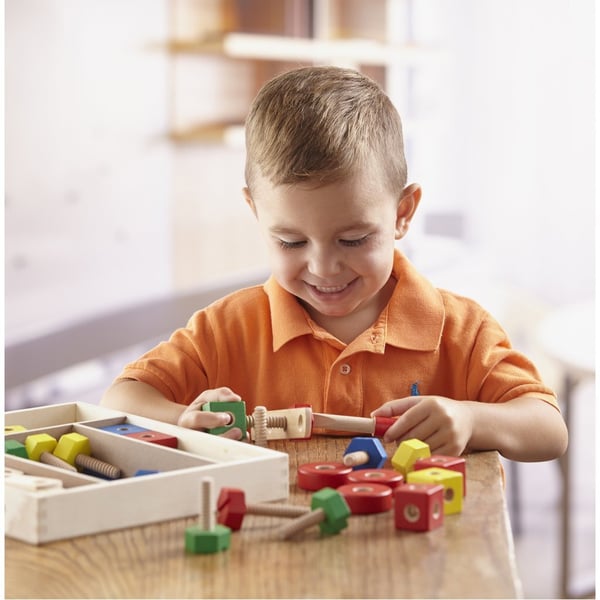 Melissa & Doug Træbyggesæt 48 dele