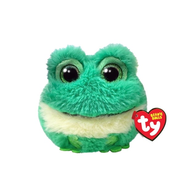 TY Beanie Balls -pipo, pehmoinen sammakko Gilly, 10 cm