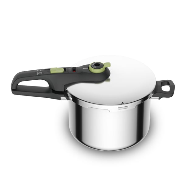 Tefal P25807 Secure 5 Trendy Trykkoger 6 liter med Dampkurv