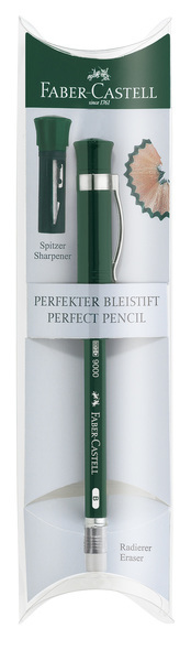 Faber Castell FC-119037 Blyant Faber-Castell 9000 Perfekt Blyant i gaveæske