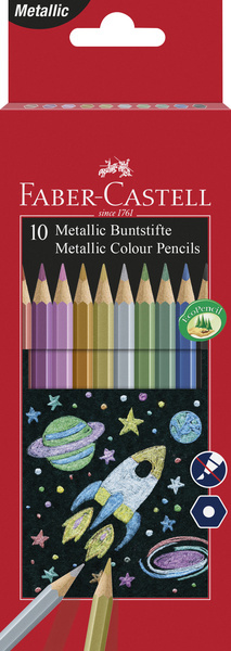 Faber Castell FC-201583 Farvesæt Faber-Castell Metallic Farver