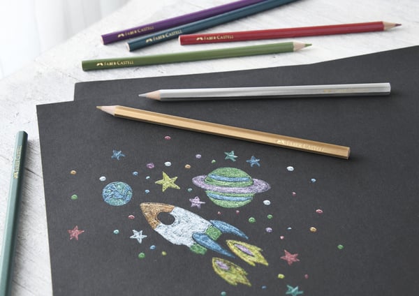 Faber Castell FC-201583 Farvesæt Faber-Castell Metallic Farver