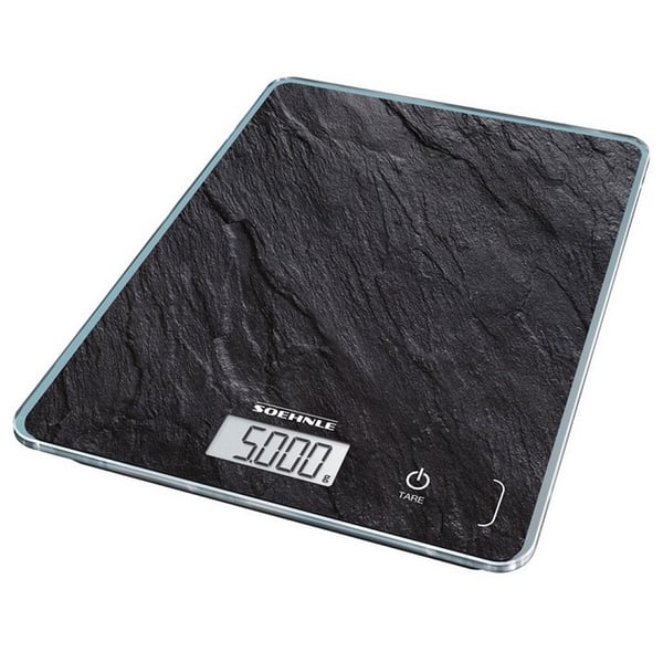 Soehnle 61515 Page Compact 300 digital køkkenvægt, skiferlook