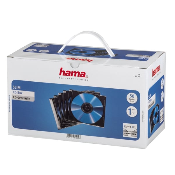 Hama CD Slim Box 50 stk.