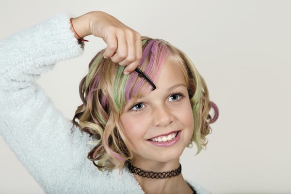 Eberhard Faber EF-579202 Hårkridt 3 stk. Pink, Lilla, Turkis