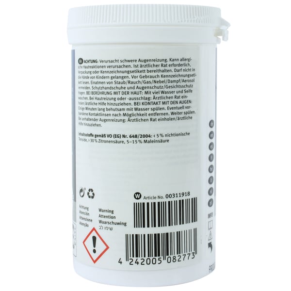 BOSCH SIEMENS B/s Vw/vaskemaskine afkalkningsmiddel 250g