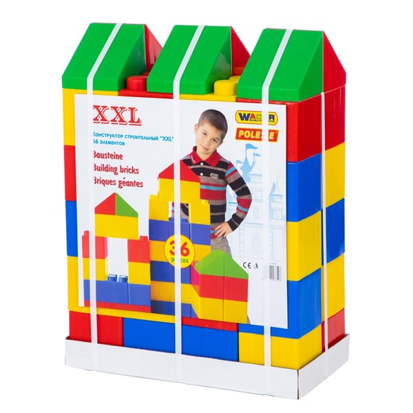 Polesie XXL byggeklodser 36 dele