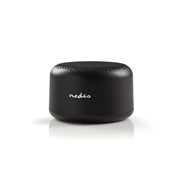 Nedis SPBTAV01BK Bluetooth®-högtalare 9 W, upp till 3 timmars speltid, svart