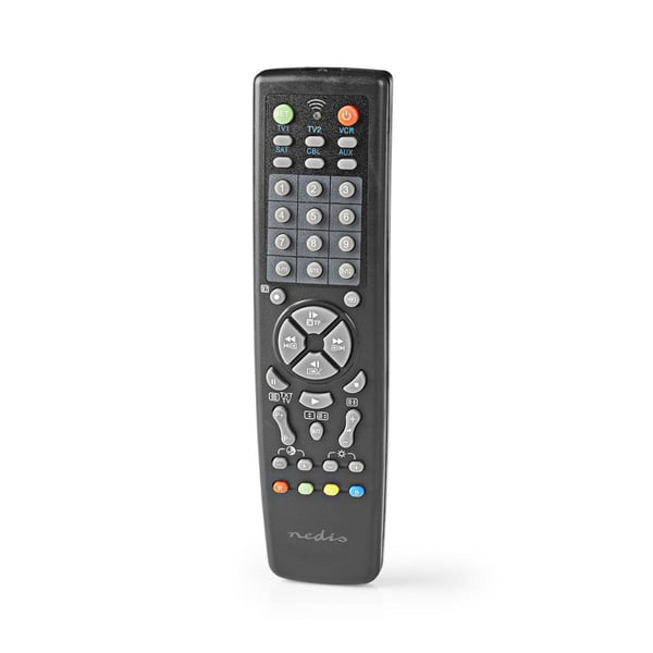 Nedis TVRC2100BK Universalfjernbetjening Forprogrammeret Styring af 10 Enheder