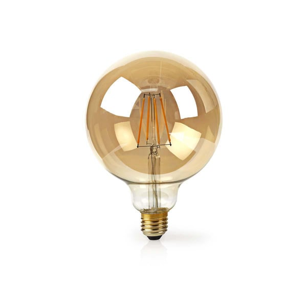 Nedis WIFILF10GDG125 Wi-Fi Smart LED-pære med glødetråd E27 125 mm 5 W 500 LM