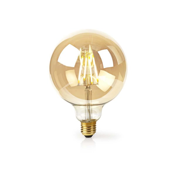 Nedis WIFILF10GDG125 Wi-Fi Smart LED-pære med glødetråd E27 125 mm 5 W 500 LM