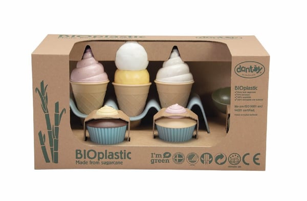 Dantoy bioplastglassset 15 delar