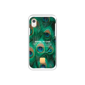 Happy Plugs iPhone XR cover med påfuglemotiv