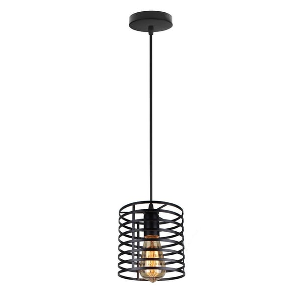 Homestyle Pro MK014-B Industriel Pendellampe 16x19 cm Sort/Metal
