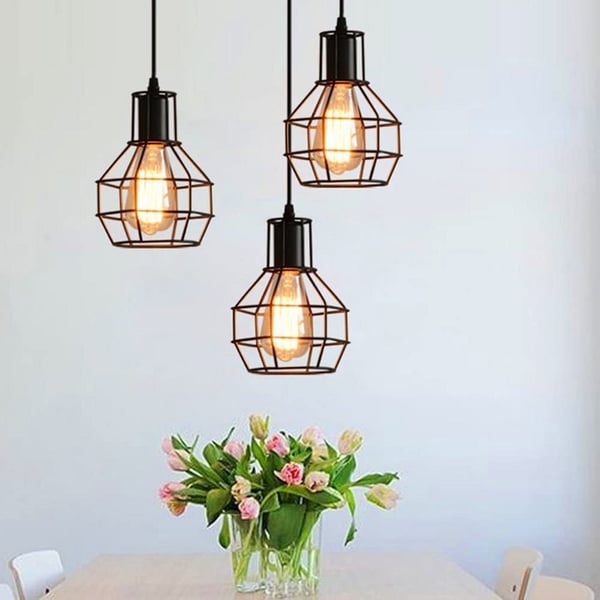 Homestyle Pro MK021-B Industriell Hanglampen Svart/Metaal