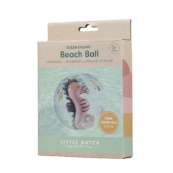 Little Dutch Ocean Dreams 3D Strandbold Søhest 35 cm