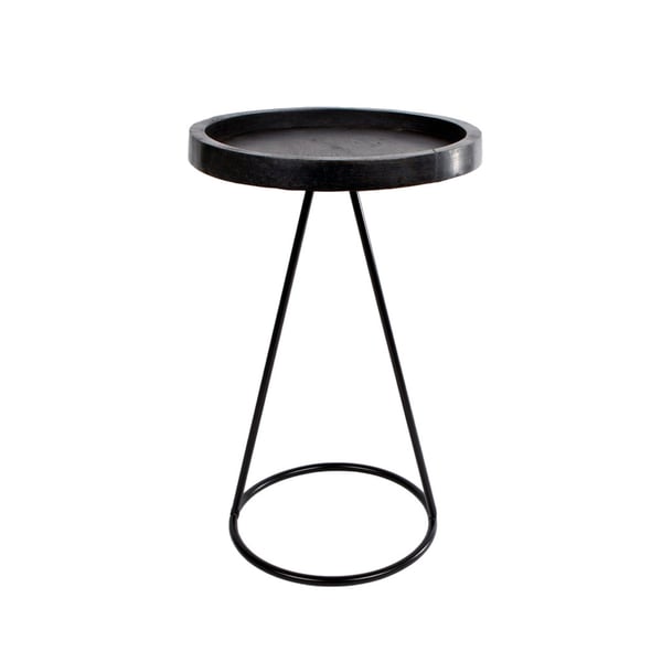 Van Manen Bord Marcel Sort Træ 25x25x38cm