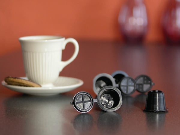 Ecopad COFFEEDUCK4N Coffeeduck Nespresso-maskine sort