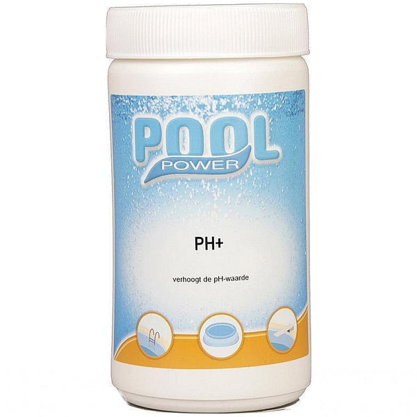 Pool Power pH Plus-flaska 1 kg